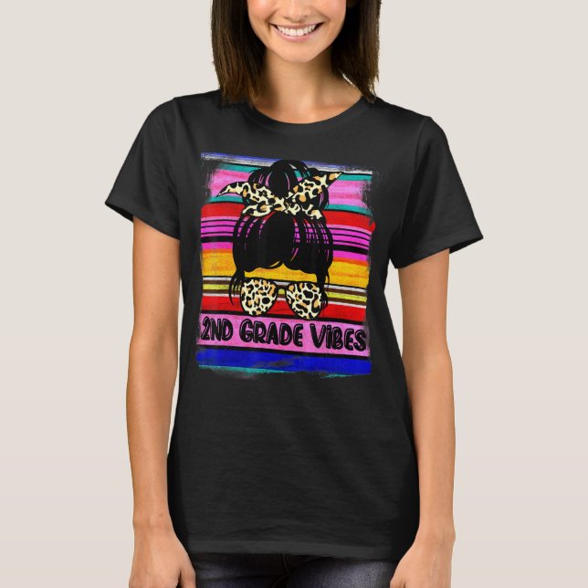 Camiseta Serape do 3º Grau Vibes Primeiro Dia da Mensagem E (Frente)