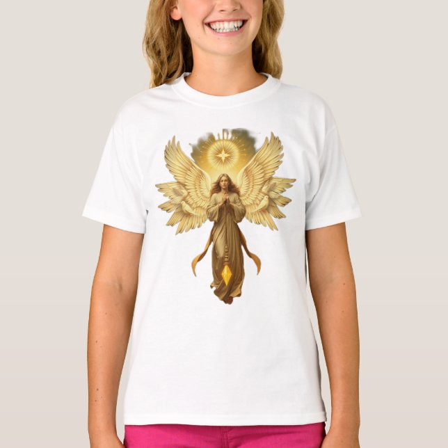 Camiseta „Seraphim – Flammen des Lichts, Wächter der Seele“ (Frente)