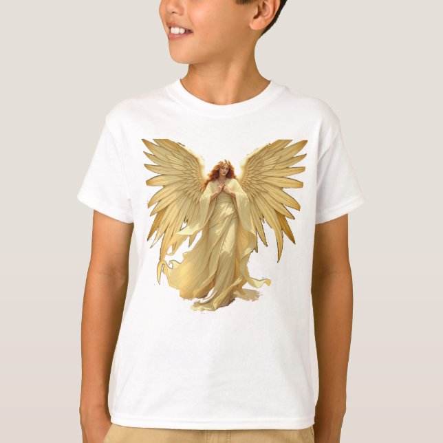 Camiseta „Seraphim – Flammen des Lichts, Wächter der Seele“ (Frente)