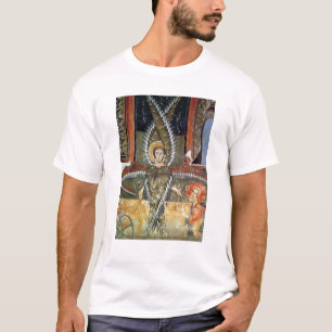 Camiseta Seraphim que purifying os lábios de Isaiah