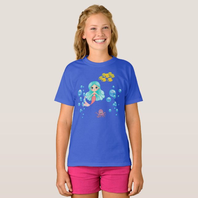 Camiseta Sereia (Frente Completa)