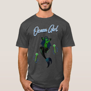 Camiseta Sereia A Garota Do Oceano