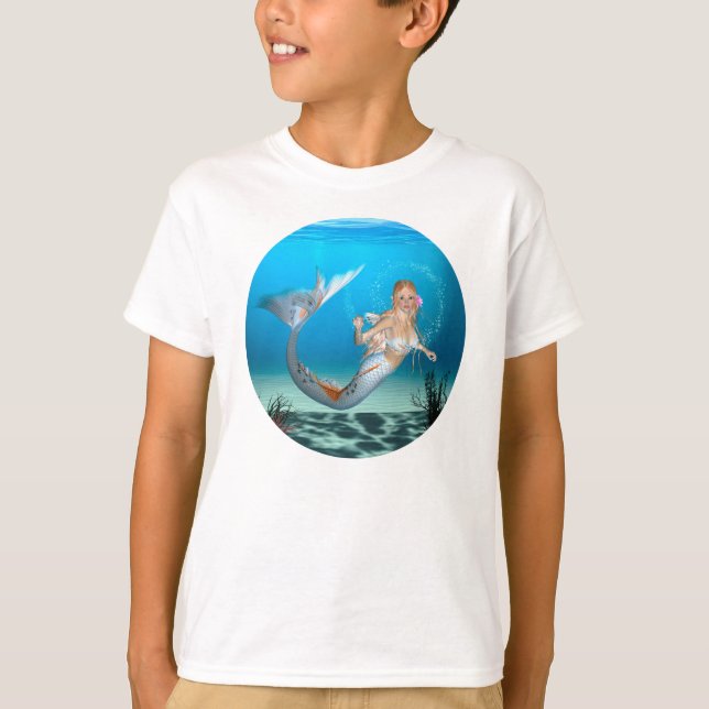 Camiseta Sereia Adorável (Frente)