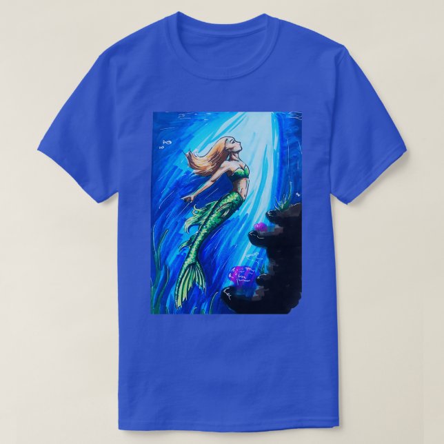 Camiseta Sereia ascensão (Frente do Design)