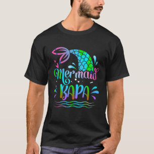 Camiseta Sereia Bapa Sereia Fora de Famílias de Sereia