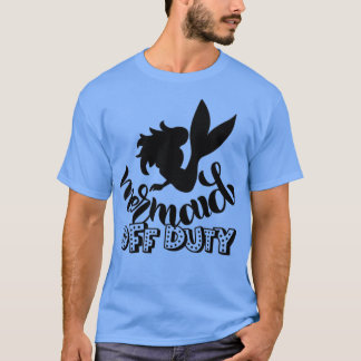Camiseta Sereia Bonita Oferece Sereia de serviço