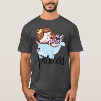 Camiseta sereia com golfinho