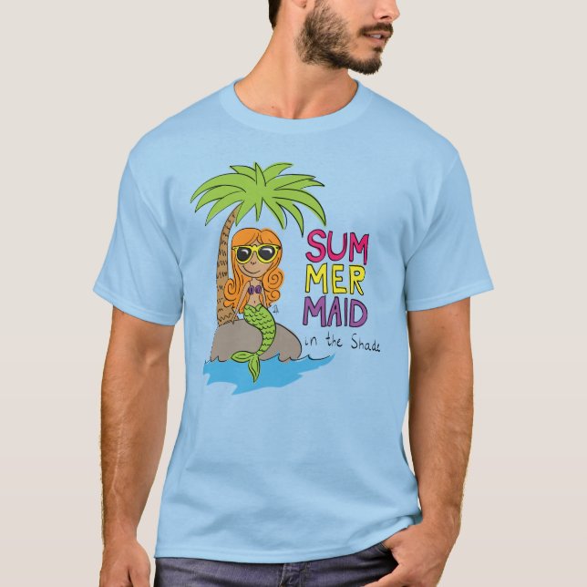 Camiseta Sereia Cute Kids (Frente)