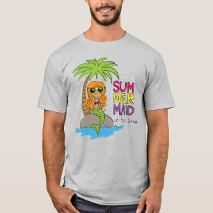 Camiseta Sereia Cute Kids