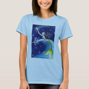 Camiseta Sereia da estrela de tiro