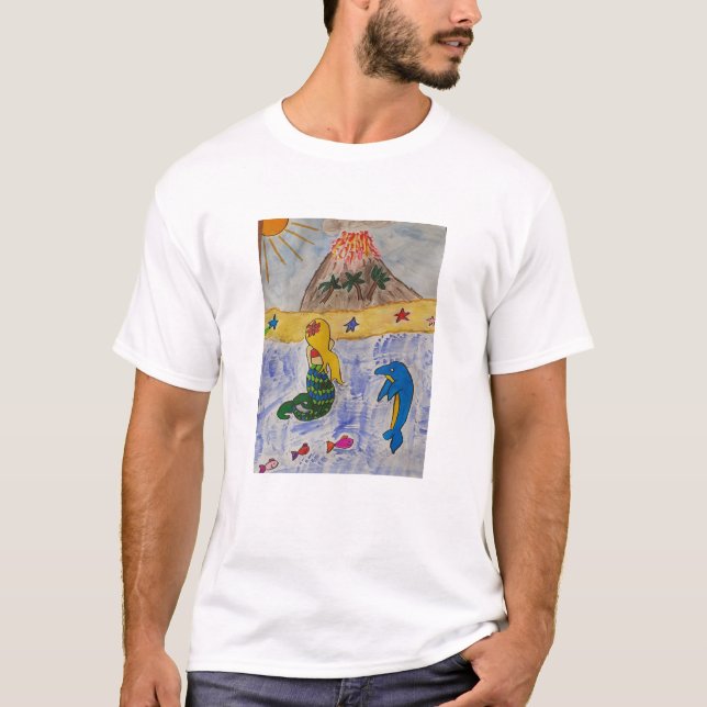 Camiseta Sereia da Ilha das Sereias (Frente)