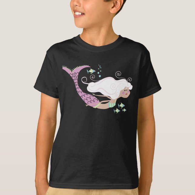 Camiseta Sereia da natação (Frente)