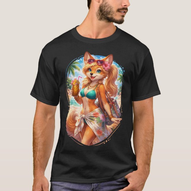 Camiseta Sereia da Praia (Frente)