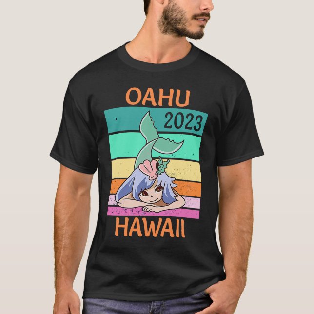 Camiseta Sereia de Férias Oahu 2023 (Frente)