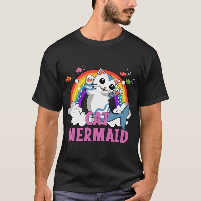 Camiseta Sereia de Gato (Frente)