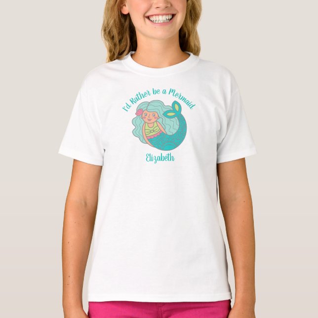 Camiseta Sereia de Teto Cura Personalizada (Frente)