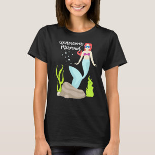 Camiseta SEREIA DISFARÇADA Mermaid Meninas Adolescentes Cri