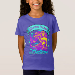 Camiseta Sereia Do Mar Acredita