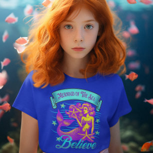 Camiseta Sereia Do Mar Acredita