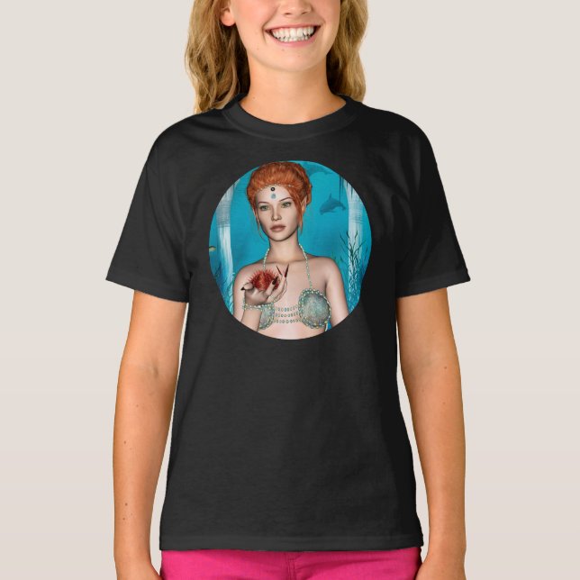 Camiseta Sereia do Oceano (Frente)