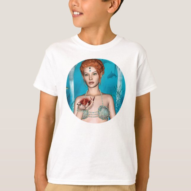 Camiseta Sereia do Oceano (Frente)