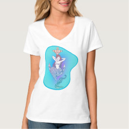 Camiseta Sereia e Âncora