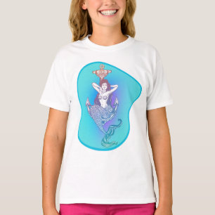 Camiseta Sereia e Âncora