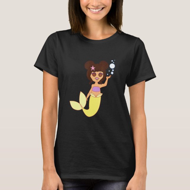 Camiseta Sereia Fofa (Frente)