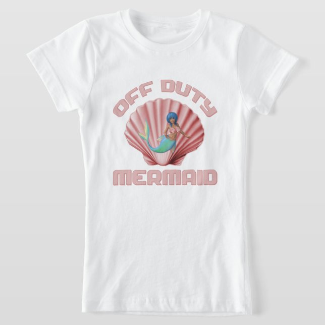 Camiseta Sereia Fora de Serviço (Postura )