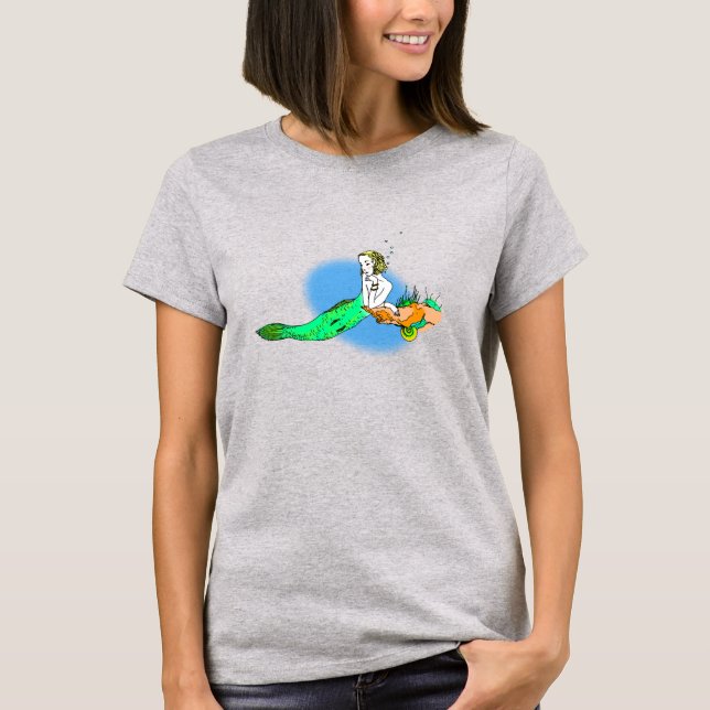 Camiseta Sereia Loira (Frente)