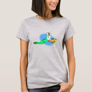 Camiseta Sereia loura