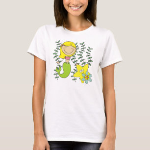 Camiseta Sereia loura