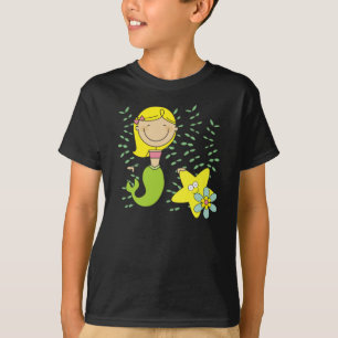 Camiseta Sereia loura