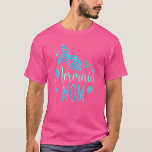 Camiseta Sereia Mãe Família Correspondente Aniversário Sere