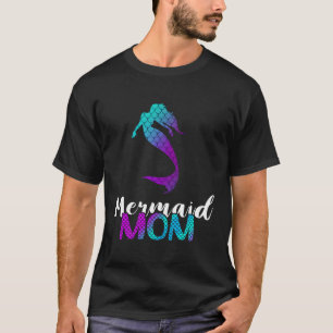 Camiseta Sereia Mãe submarina Concha submarina Linda Aquáti