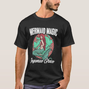 Camiseta Sereia Magia Ingênua Graça Inocente Conto de Fadas