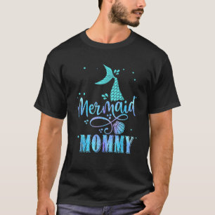 Camiseta Sereia Mamães Engraçadas Famílias Festas Correspon