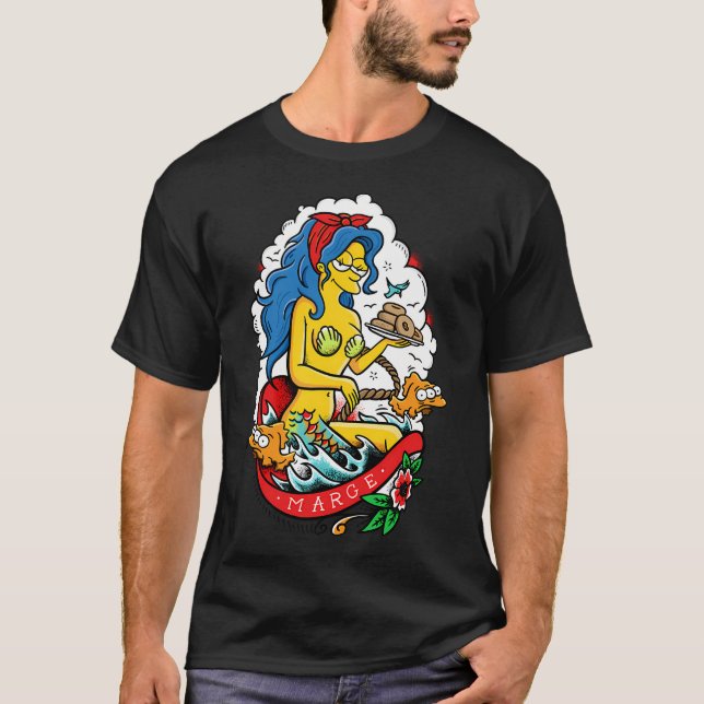 Camiseta Sereia Marge (Frente)