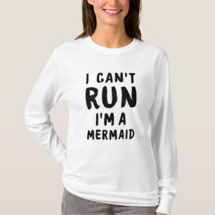 Camiseta Sereia Menina Sereia Arte Marinha Engraçada Presen