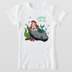 Camiseta sereia no mar
