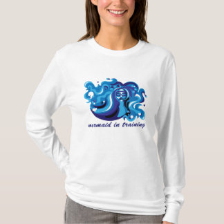Camiseta sereia no treinamento