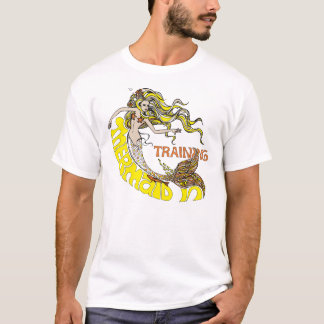 Camiseta Sereia no treinamento (louro)
