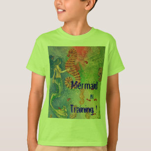Camiseta Sereia no treinamento! t-shirt