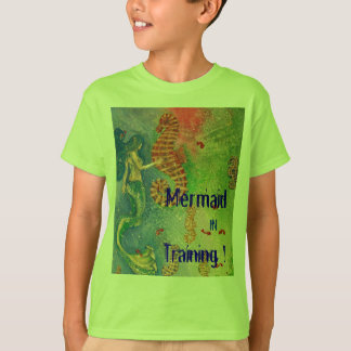 Camiseta Sereia no treinamento! t-shirt