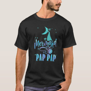 Camiseta Sereia Pap Pap Família de Tritão Correspondente F