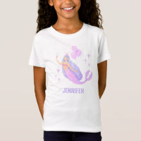 Sereia Roxa Pastel Menina Aniversário 1º Família C