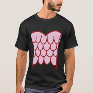 Camiseta Sereia Seashell Correspondendo Casais Felizes de H