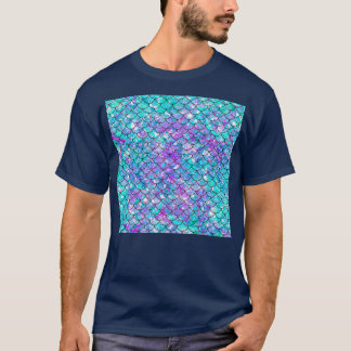 Camiseta Sereia Sereia Padrões de Natal 1