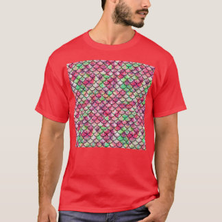 Camiseta Sereia Sereia Padrões de Natal 10