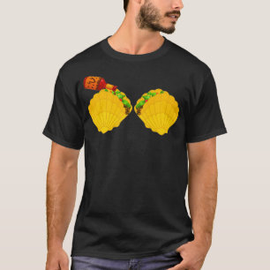 Camiseta Sereia Shell Taco Bra Picy Molho Chili _1